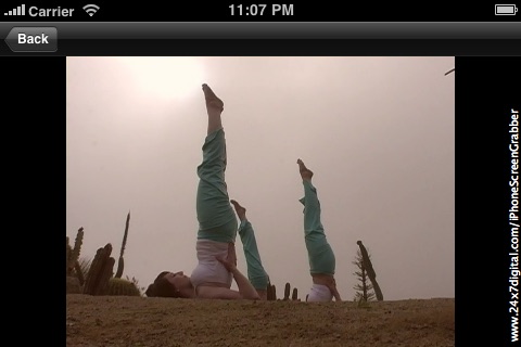 Gentle Vinyasa Slow Flow Yoga VideoApp  with Jyl Auxter screenshot 4