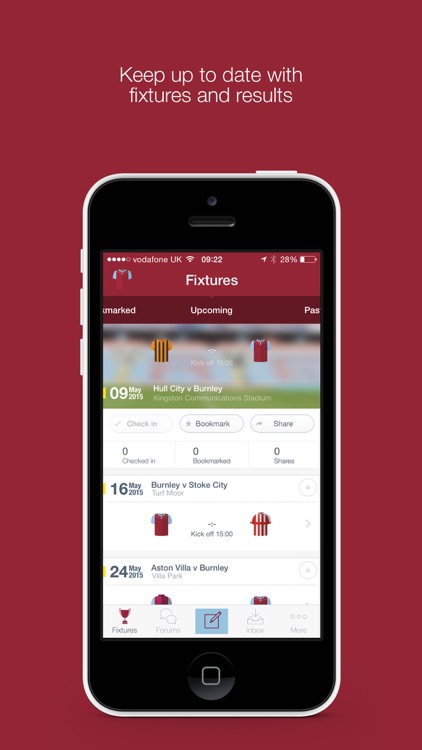 Fan App for Burnley FC