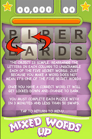 Mixed Up Words - The 5 Letters Scrambling Game - náhled