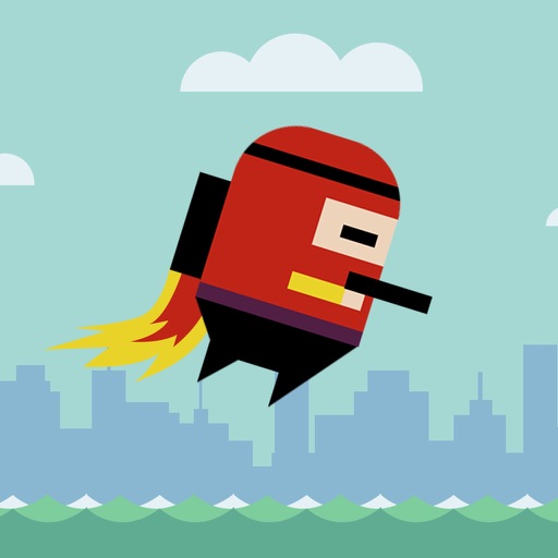 Rocket Fighter - Jumping Hero Runner iOS App