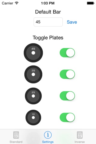 Plate Math Pro - Barbell Weight Calculator screenshot 2