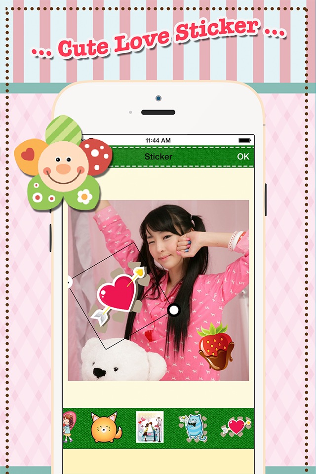 Cute Love Sticker screenshot 2