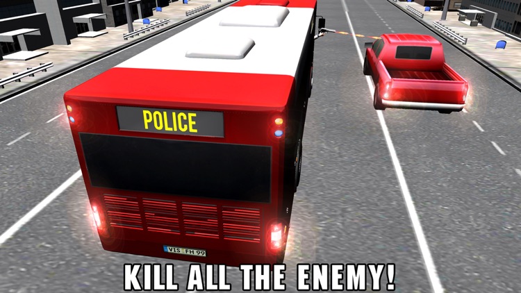 Police Party Bus Racing Simulator 3D screenshot-3
