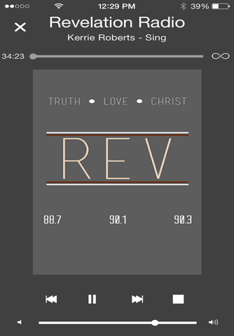 The REV Radio screenshot 2