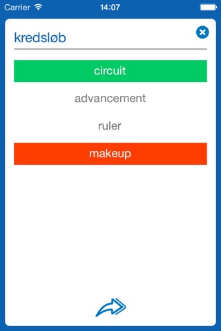 Danish <> English Dictionary + Vocabulary trainer screenshot 4