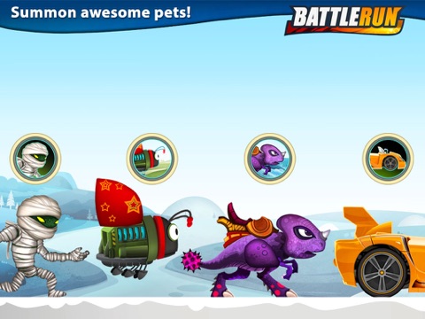 Screenshots of Battle Run for iPad