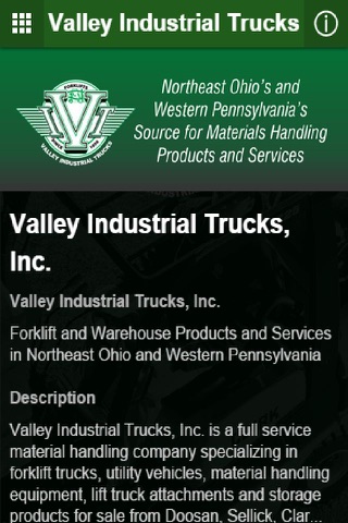 Valley Industrial Trucks, Inc. screenshot 2