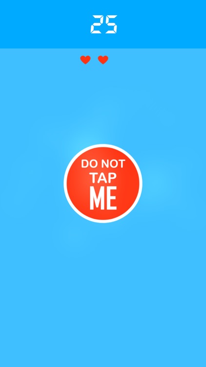 Do Not Tap Me Game