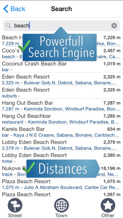 Bonaire Travelmapp