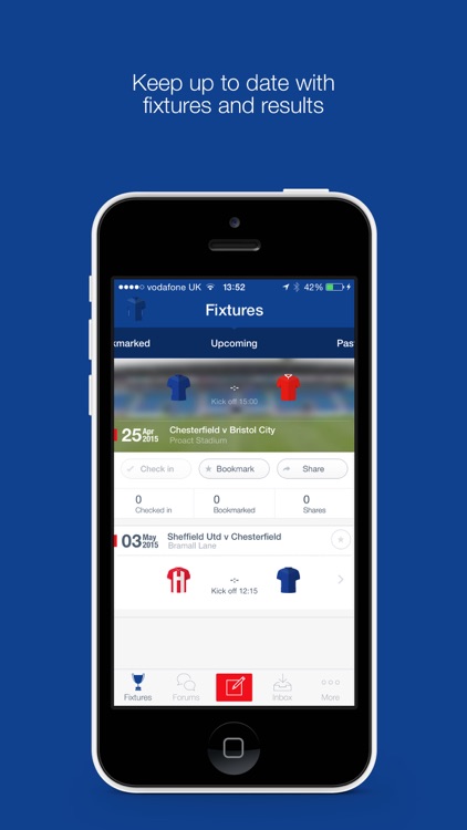 Fan App for Chesterfield FC