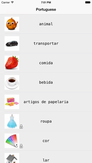 Learning Portuguese (European) Basic 400 Words(圖3)-速報App