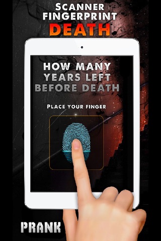Fingerprint Death Simulator screenshot 2