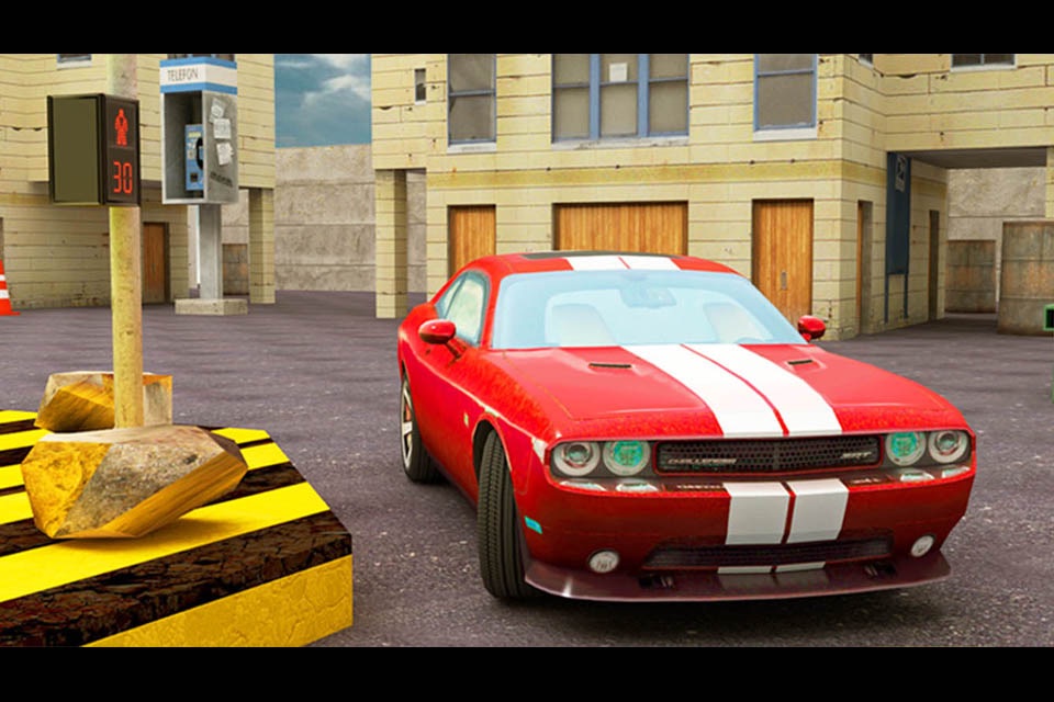 Road Car Stunt Parking 3D - Shopping Mall Monster Traffic Test Truck Simulator Game screenshot 4