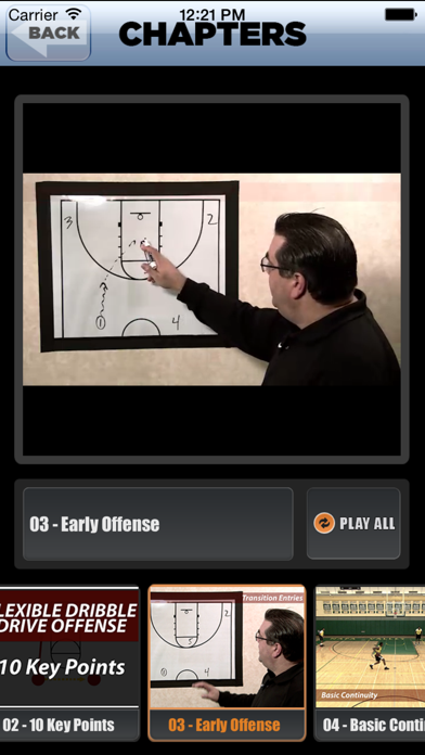 Flexible Dribble Drive Motion (DDM) Offense - With Coach Jamie Angeli - Full Court Basketball Training Instruction Screenshot 4