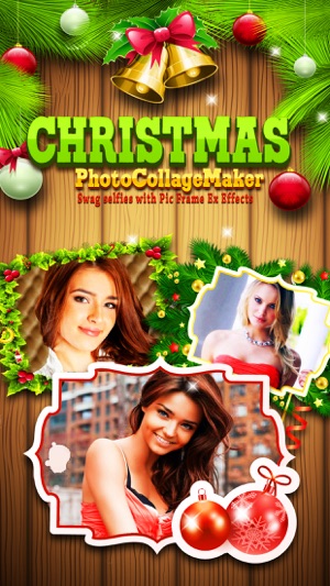 Christmas Photo Collage Maker - Swag Sel