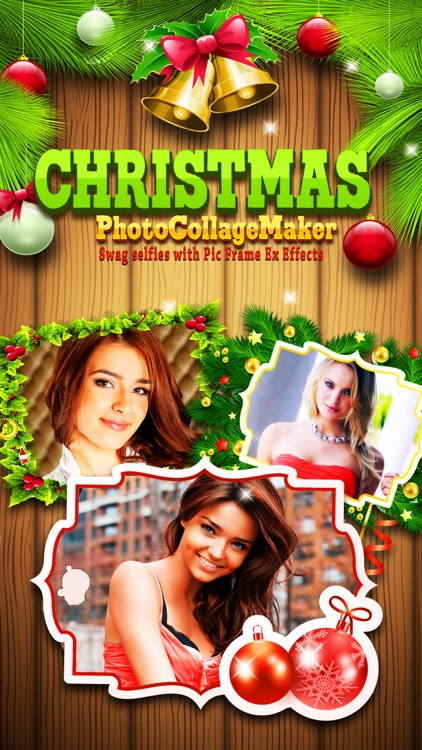 Christmas Photo Collage Maker - Swag Selfies With Pic Frame Ex Effects