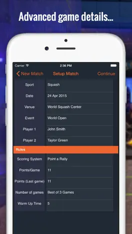 Game screenshot Score Squash apk