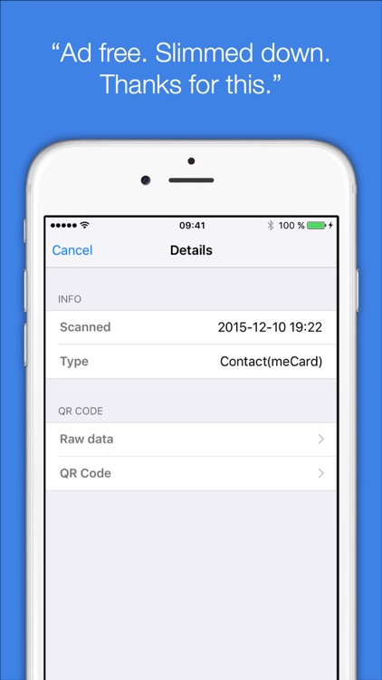 QR Scanner for iPhone