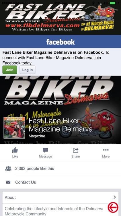 The Fast Lane Biker Mobile App