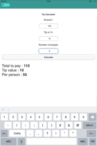 Percentage Calculator GES screenshot 3