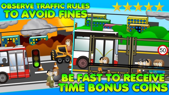 Bus & Trolleybus Simulator 2D - City Driver - Bus Driving Ga(圖2)-速報App