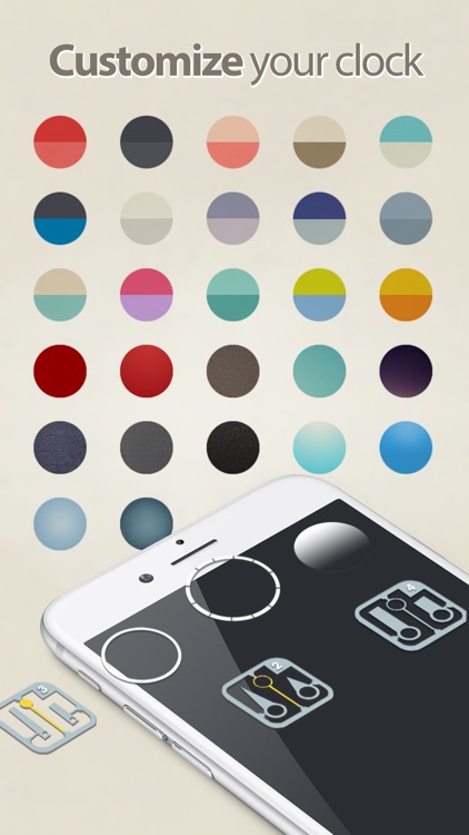 Red Clock FREE Edition - The Minimal Alarm Clock