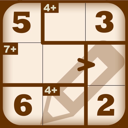 Greater than Killer-Sudoku iOS App