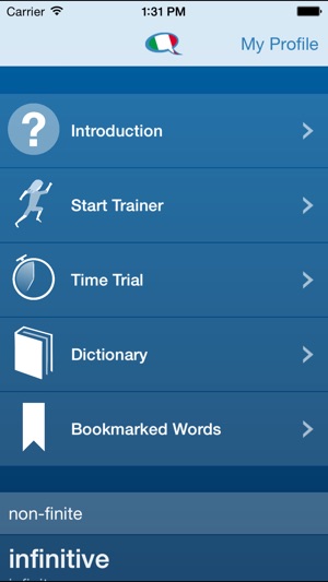 Italian Verbs Trainer(圖5)-速報App