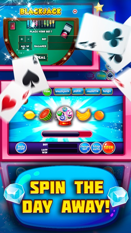 The Casino with Bingo Slot's Machines & Roulette