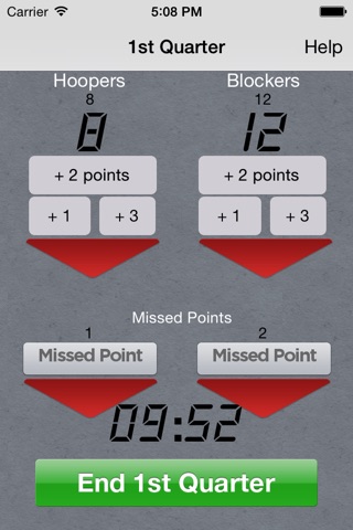 Basketball Score Tracker Lite screenshot 2