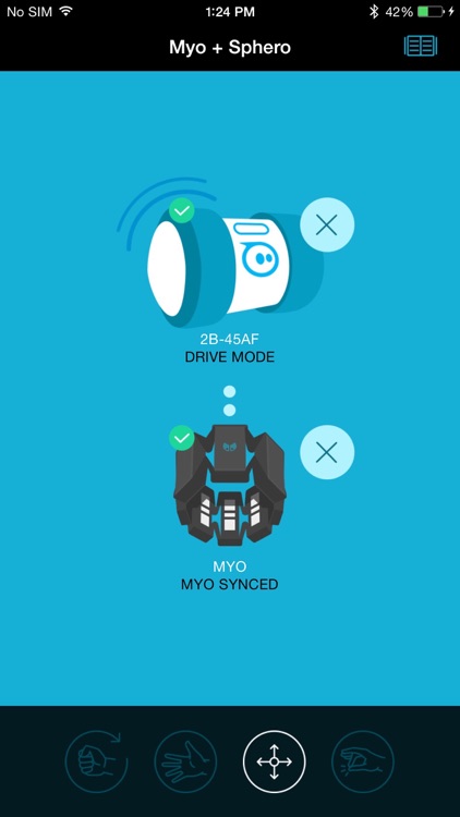 Myo + Sphero