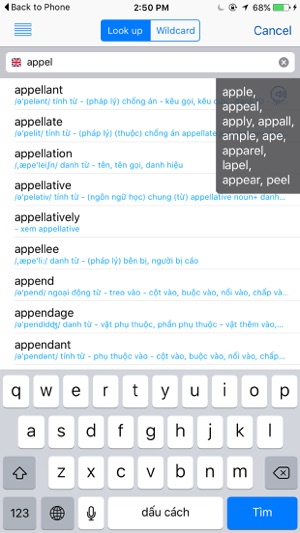 Tu Dien Anh Viet English-Vietnamese Dictionary Free(圖2)-速報App