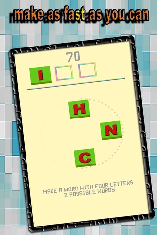 Fantasy Four - make a word from four letters screenshot 4