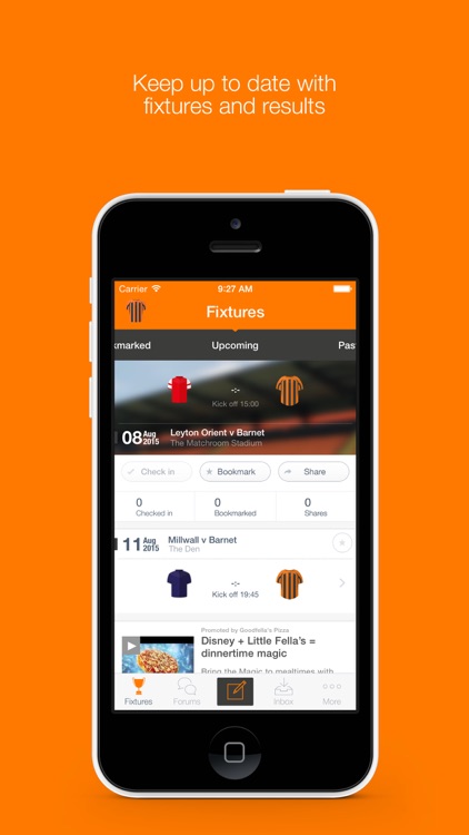 Fan App for Barnet FC