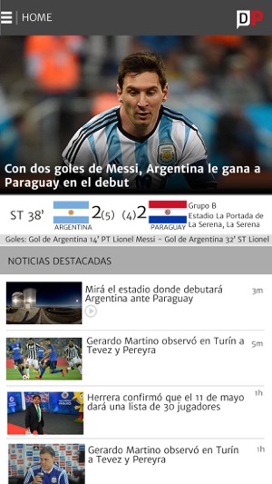 Diario Popular Copa America(圖4)-速報App