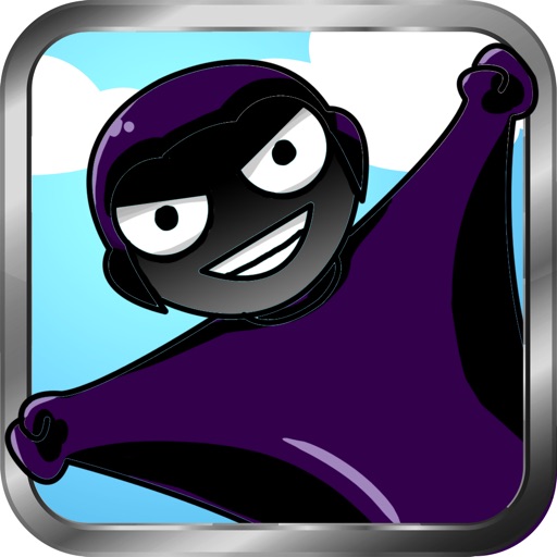 Amazing Stick-man Wing-suit Glider Free - Best Bomb-ing and War-s Game iOS App