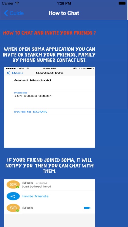 Guide for SOMA Messenger screenshot-3