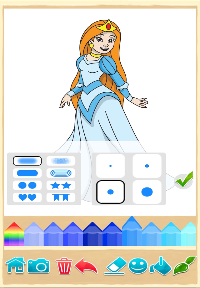 Princess coloring book 4 girls screenshot 3