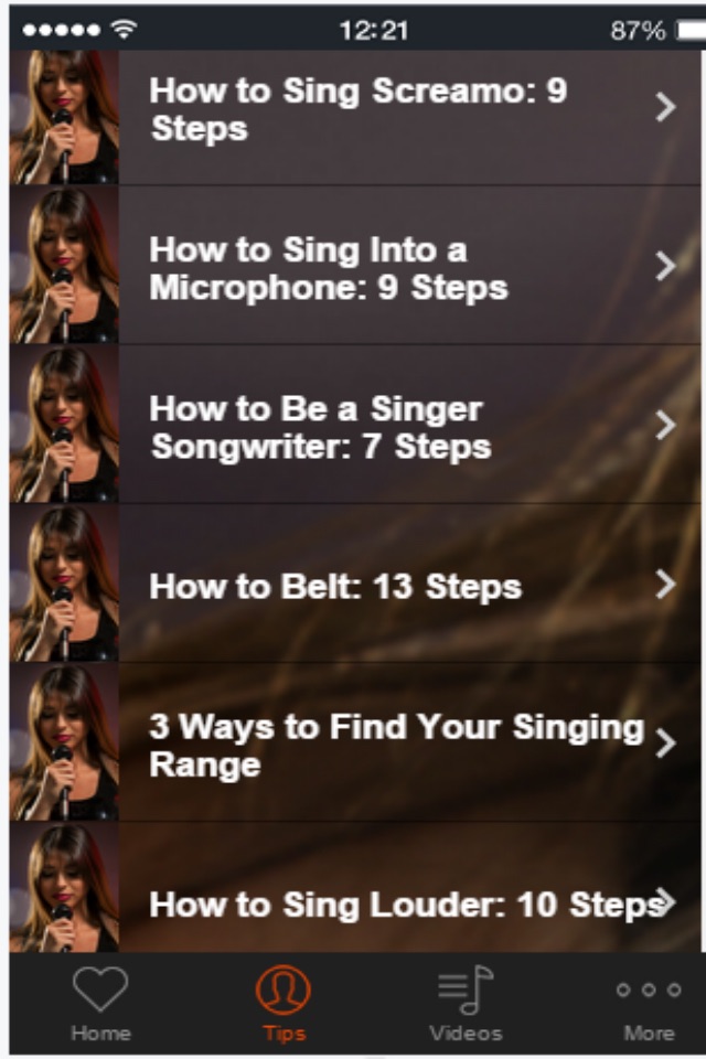 Singing Tips - Learn How To Sing Better screenshot 3
