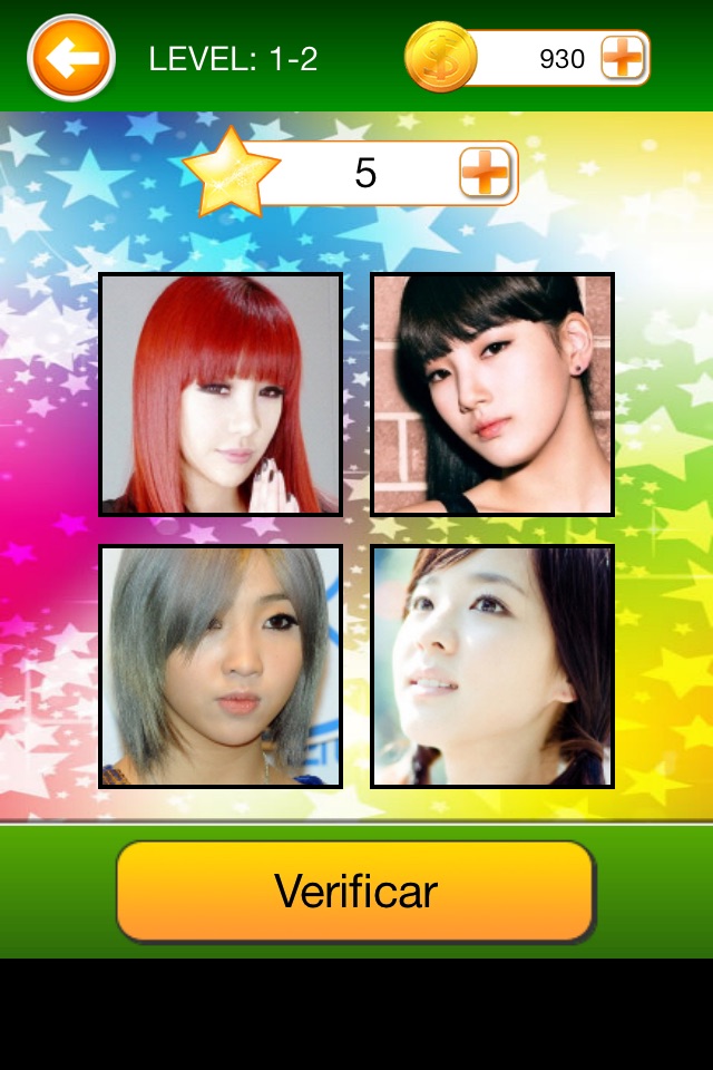 4 Kpop Stars 1 Diferente screenshot 4