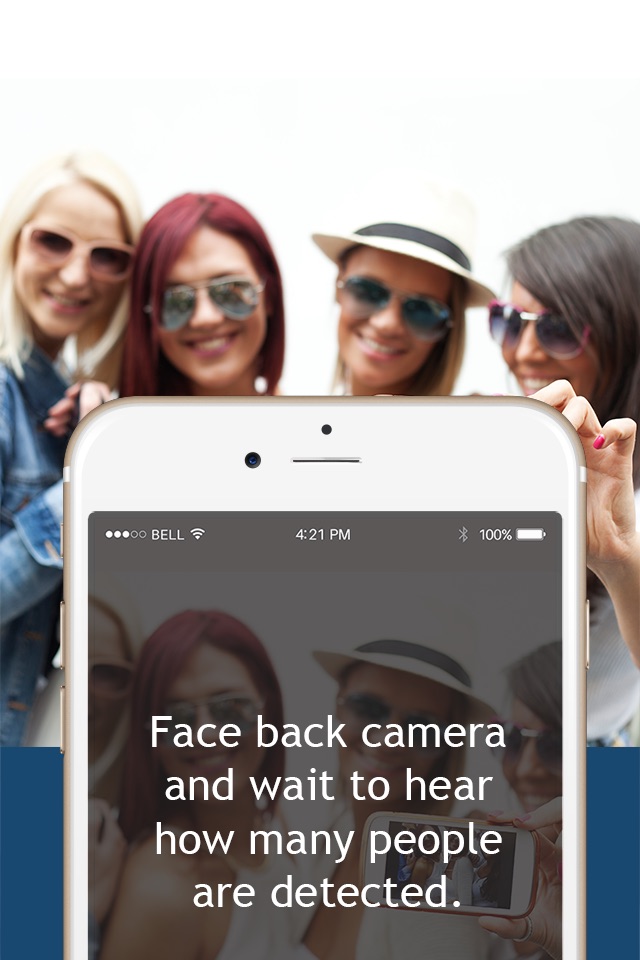 Selfie Assistant - Take voice guided group selfies with back camera screenshot 2