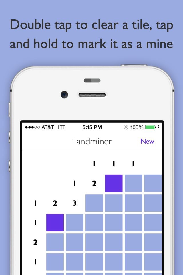 Landminer - Simple Minesweeper made for mobile screenshot 2