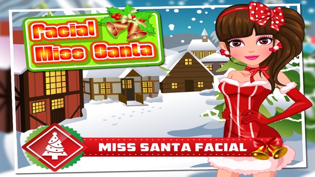 Facial Miss Santa - Makeover,Makeup,Dressup Games(圖5)-速報App