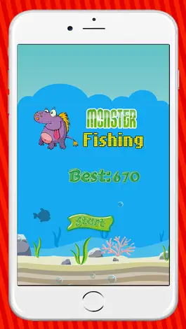 Game screenshot Monsters Fishing Ocean Games For Kids mod apk