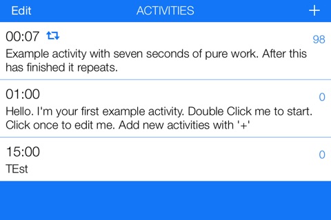 Activity Timer+ screenshot 3