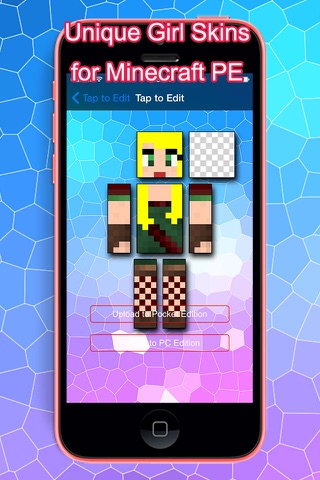 PE Girl Skins for Minecraft Pocket Edition screenshot 3