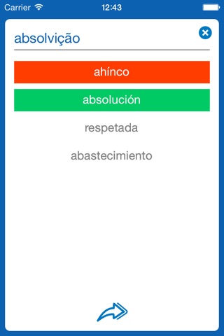 Portuguese <> Spanish Dictionary + Vocabulary trainer screenshot 4