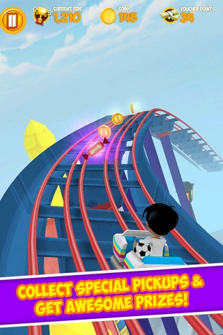 Big One Buckle Up - Ride the world famous roller coaster from Blackpool Pleasure Beach in this simulator. screenshot 4