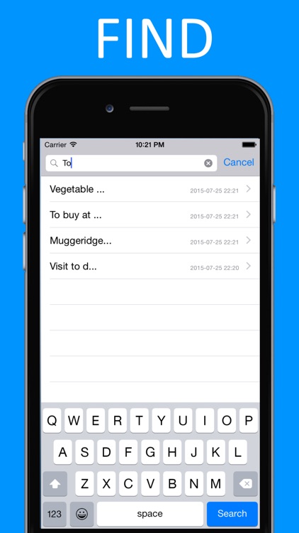 Noteniser - the simplest way to organize your notes screenshot-3
