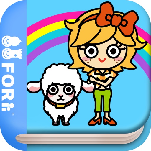 Mary had a little lamb (FREE) 　-Jajajajan Kids Song & Coloring picture book series